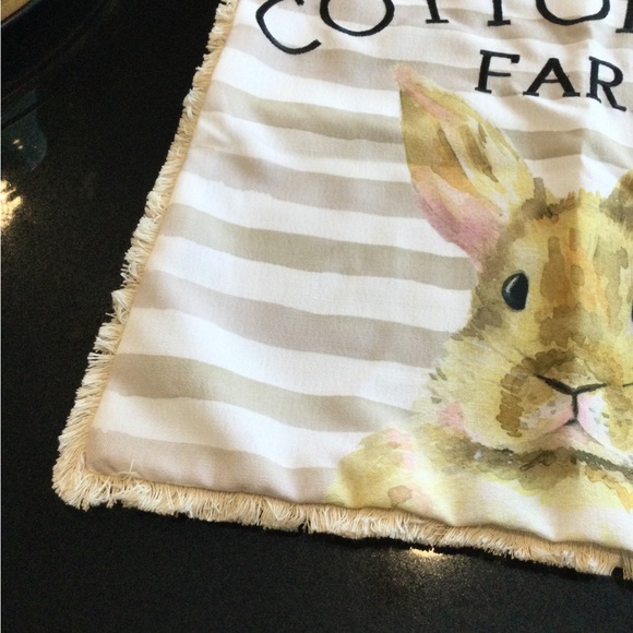 Peter Cottontail Farm Pillow case - Picture 2 of 4